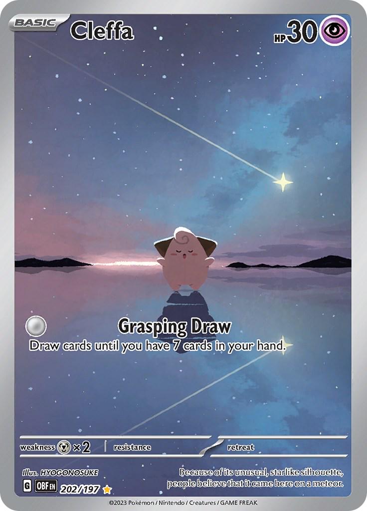 A trading card
