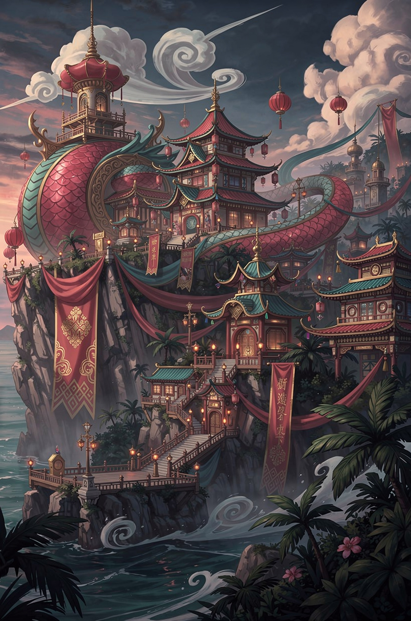 The world built from that card